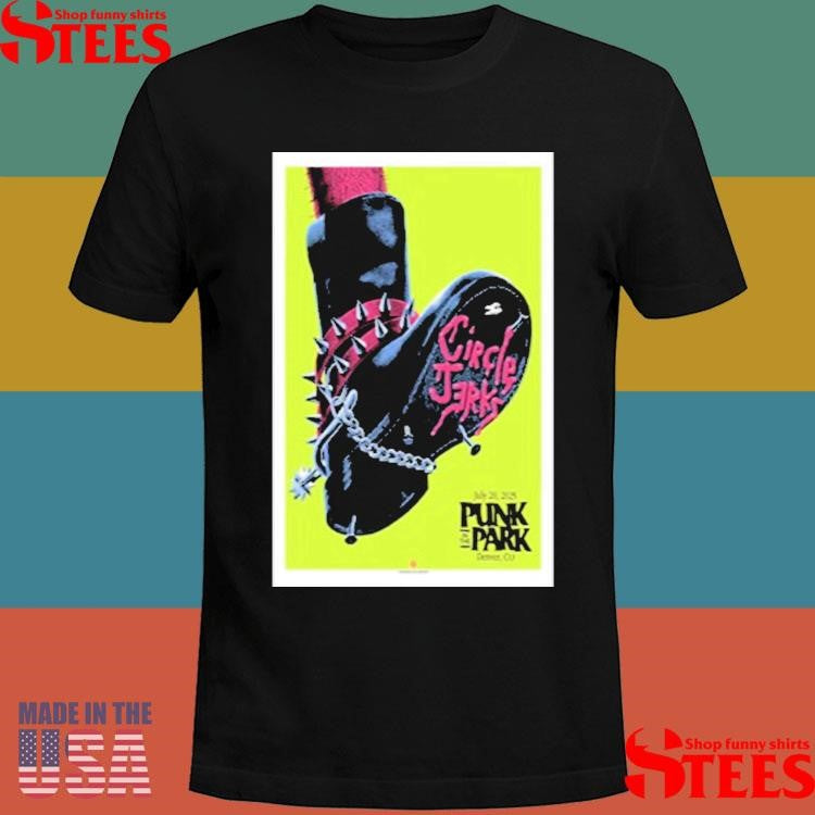 Circle Jerks National Western Complex Denver, Co July 20 2025 T-shirt