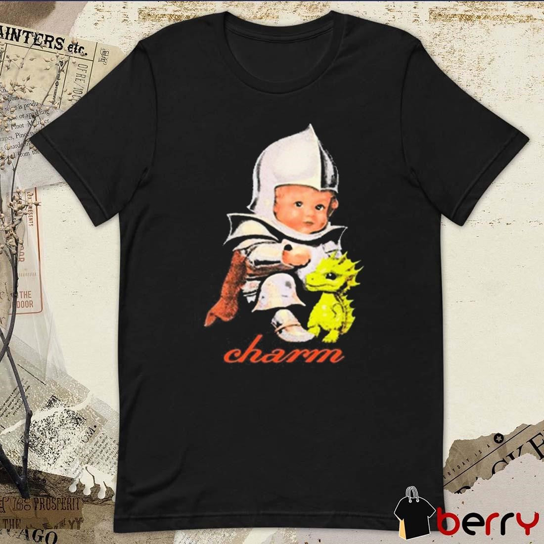Claire Cottrill Hq Charm Dragon Knight Baby t-shirt
