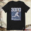 Clayton Kershaw 3,000 Strikeouts Los Angeles Dodgers MLB 2025 Graphic t-shirt