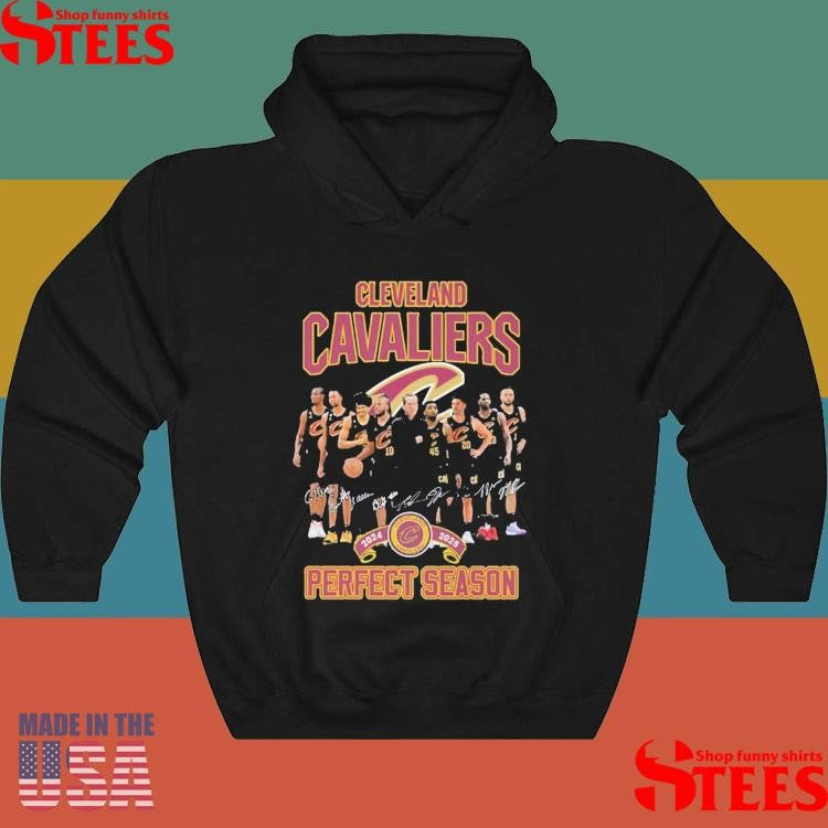 Cleveland Cavaliers Perfect Season 2024 2025 Signatures Shirts