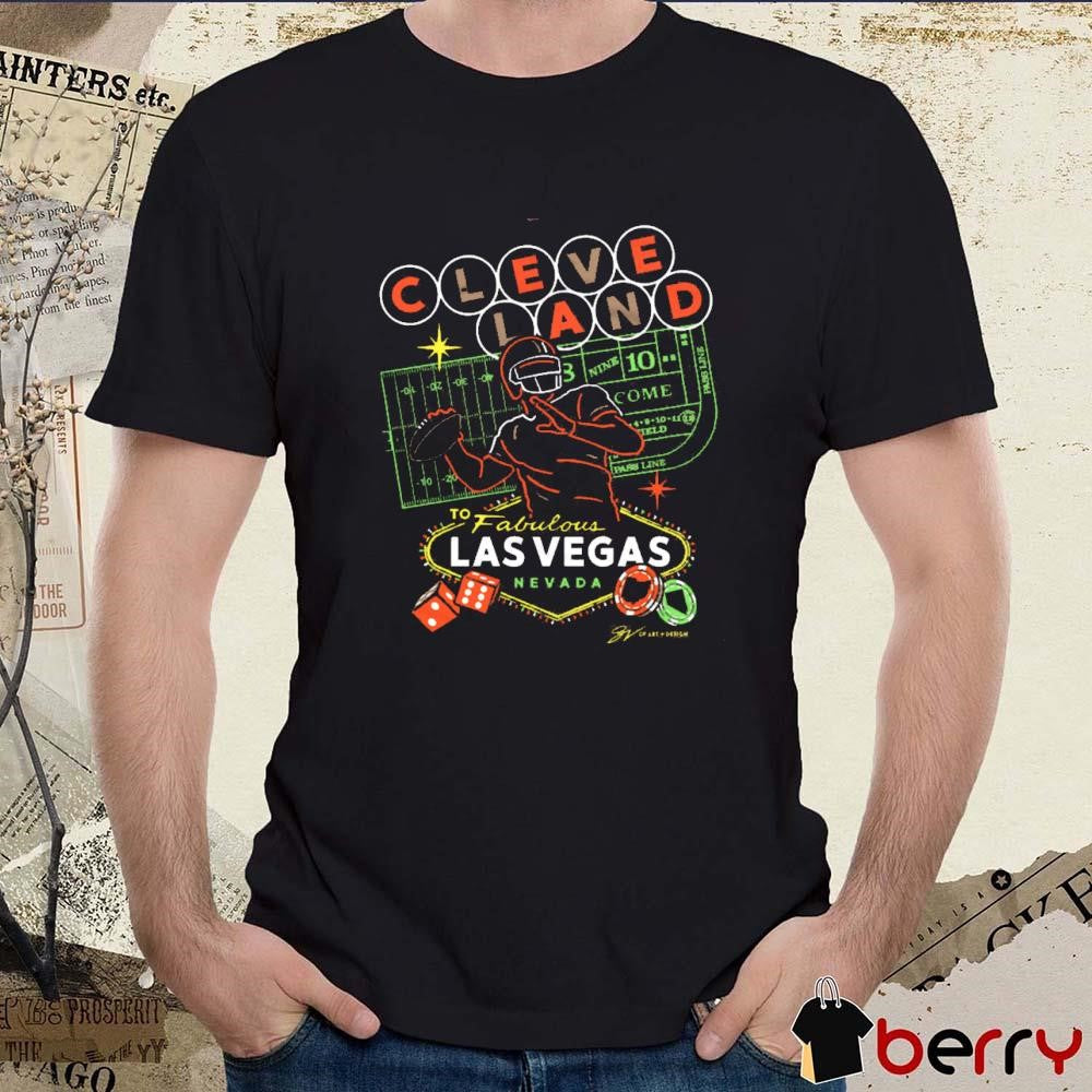Cleveland To Fabulous Vegas Nevada Takeover Painting t-shirt