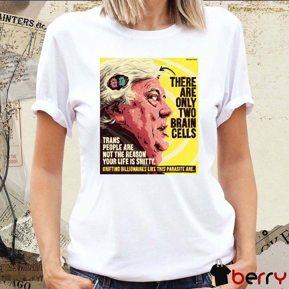 Clive Palmer There Are Only Two Brain Cells Trans People Are Not The Reason Your Life Is Shitty Poster t-shirt