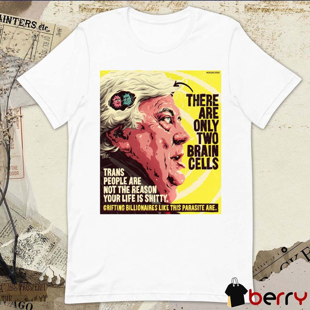 Clive Palmer There Are Only Two Brain Cells Trans People Are Not The Reason Your Life Is Shitty Poster t-shirt