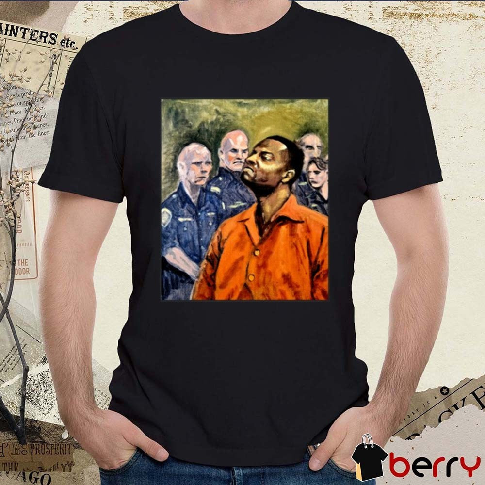 Cloutfishing Rodney Hilton Jr Eye For An Eye Painting t-shirt