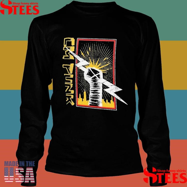 Cm Punk Chicago Fist Raglan T-shirts