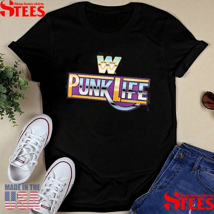 Cm Punk Punk Life T-shirt