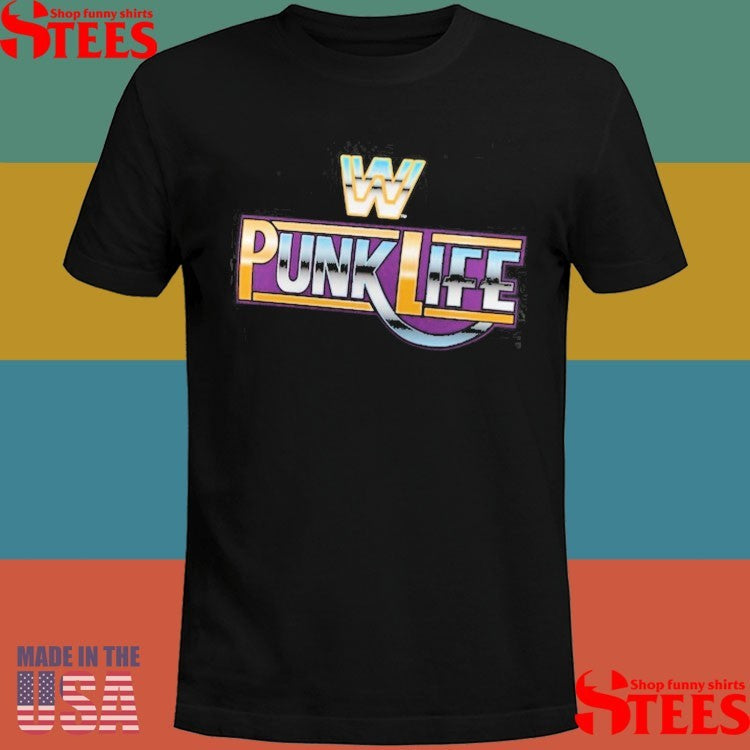 Cm Punk Punk Life T-shirt