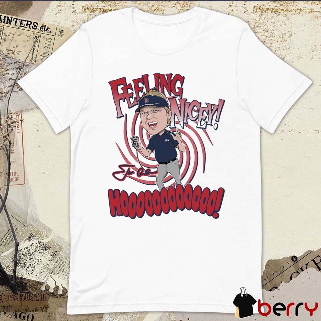 Coach Jon Gruden Feeling Nicey Hoooooooooooo Signature Caricature t-shirt