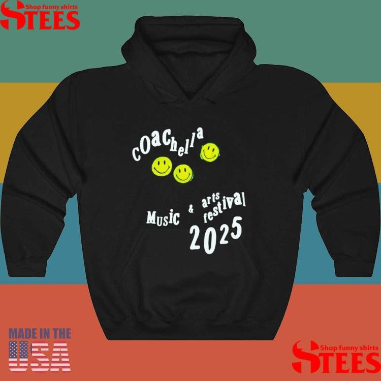 Coachella Music And Arts Festival Happiness Blooms 2025 Shirts