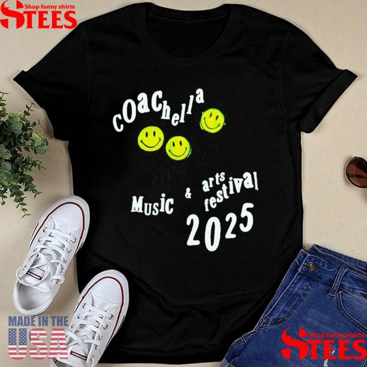 Coachella Music And Arts Festival Happiness Blooms 2025 Shirts