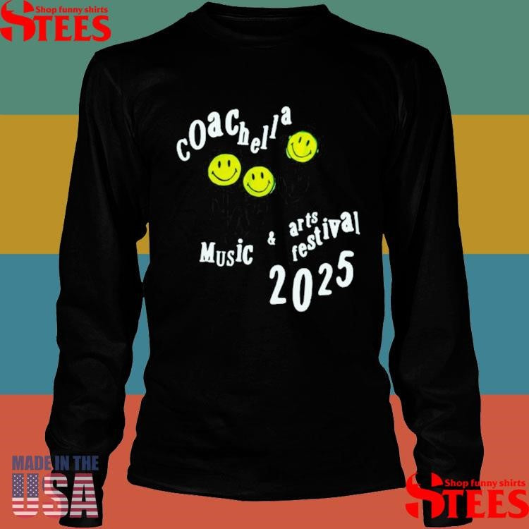 Coachella Music And Arts Festival Happiness Blooms 2025 Shirts