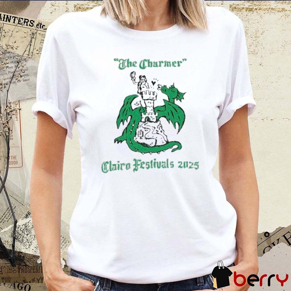 Coachella The Charmer At Clairo Festivals 2025 Graphic t-shirt