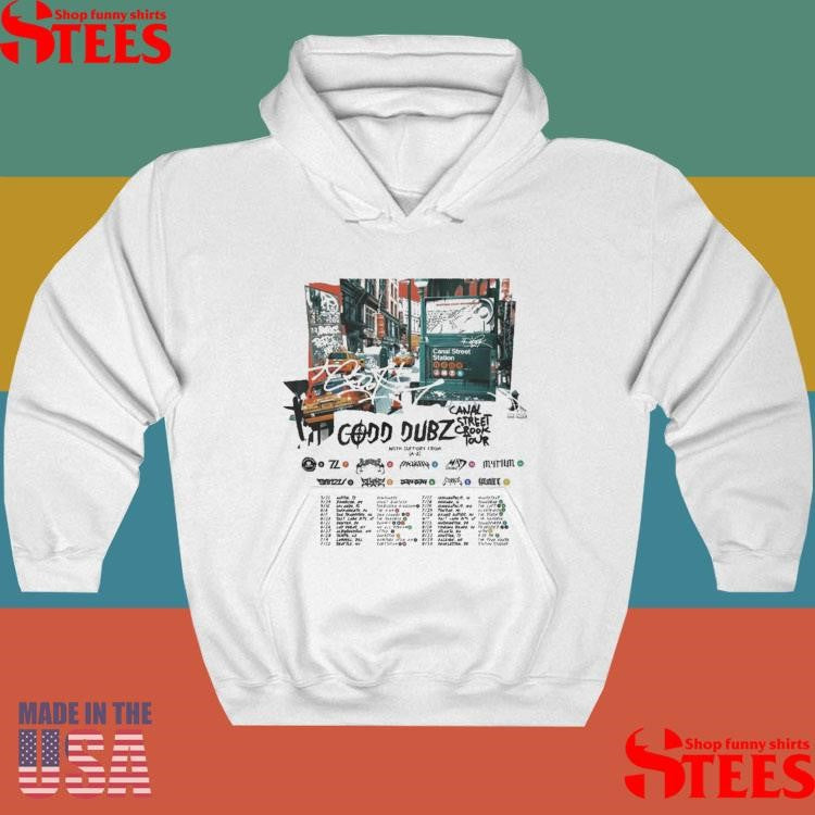 Codd Dubz Canal Street Crook Tour Shirts