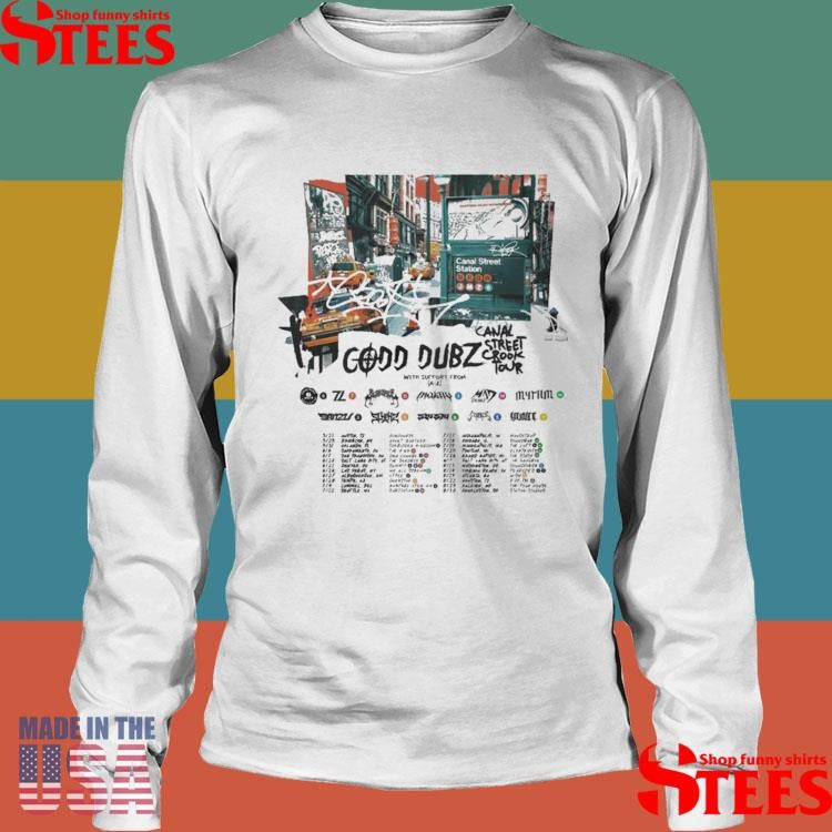 Codd Dubz Canal Street Crook Tour Shirts