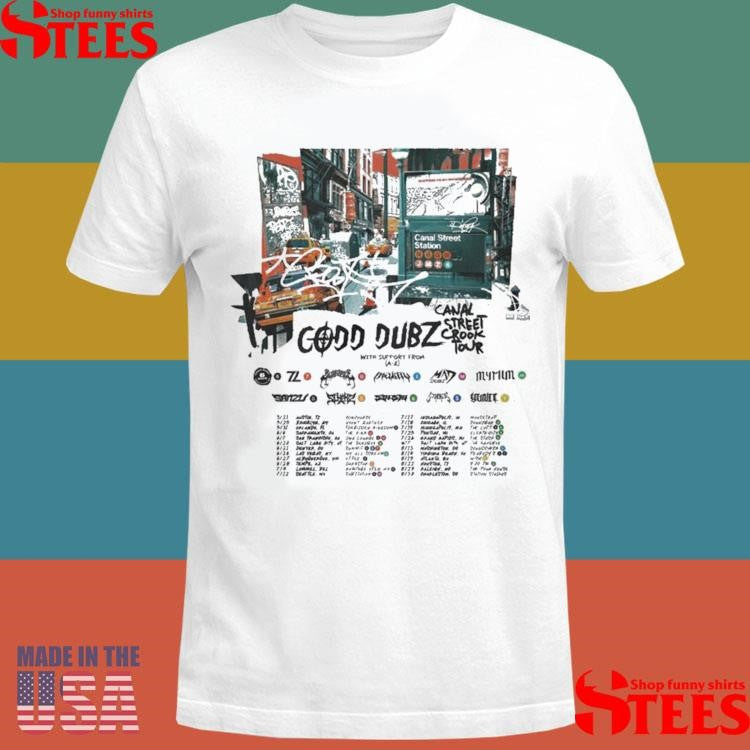 Codd Dubz Canal Street Crook Tour Shirts