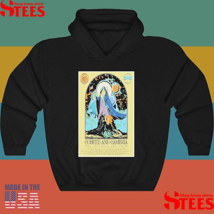 Coheed And Cambria The Infinite Arc Tour 2025 Poster Shirts