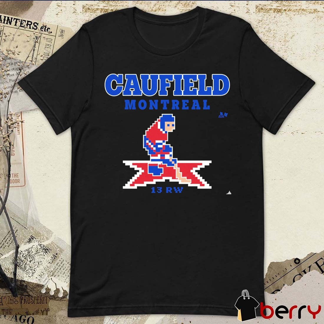 Cole Caufield 13 RW Retro Hockey Montreal Canadiens 2026 NHL t-shirt