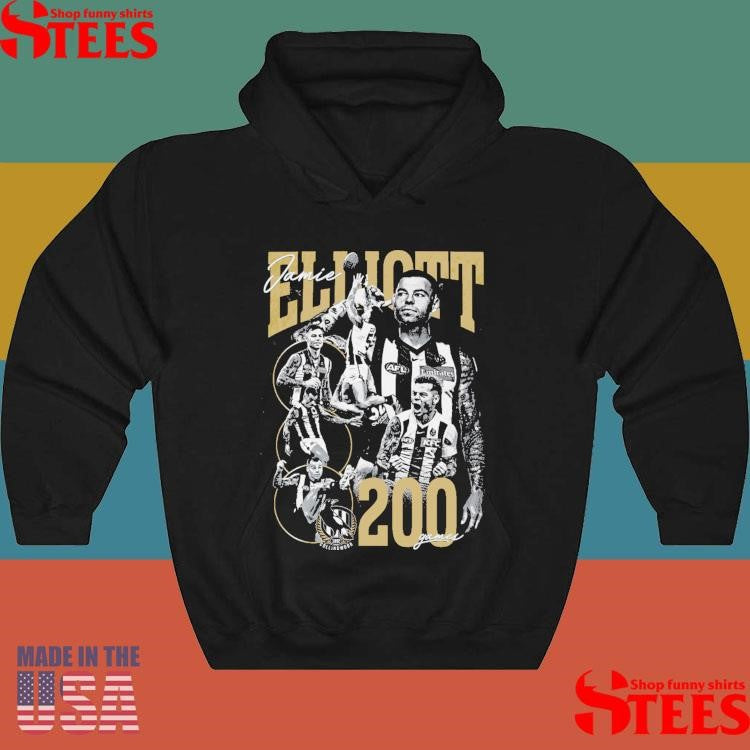 Collingwood Jamie Elliott 200 Shirts