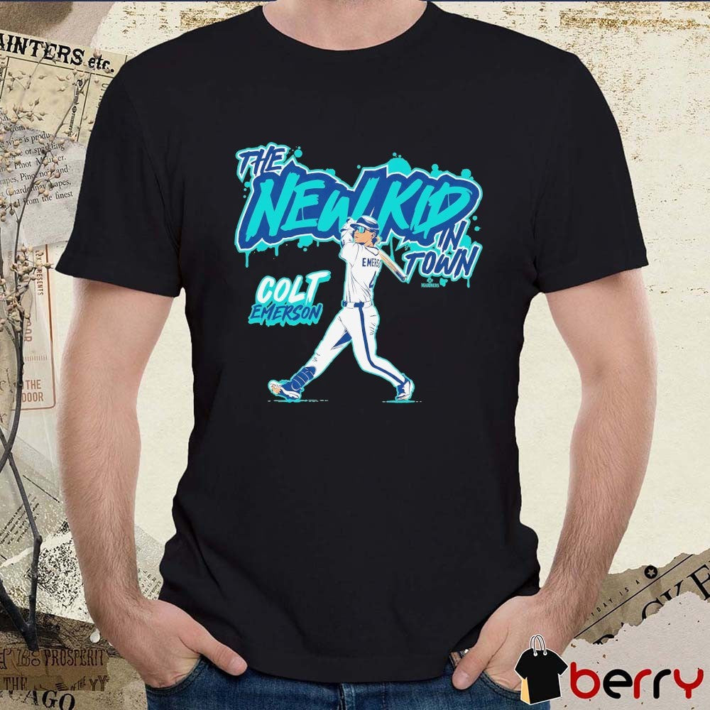 Colt Emerson The New Kid In Town Seattle Mariners MLB t-shirt