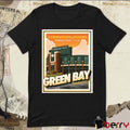 Commanders Vs Packers Thursday Lambeau Field Greetings From Green Bay Titletown USA Poster t-shirt