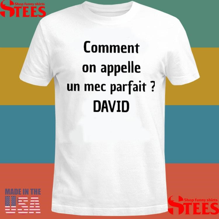Comment On Appelle Un Mec Parfait, David Shirts