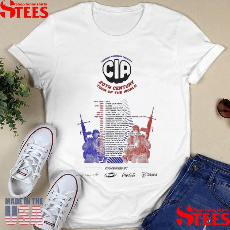 Comrade Workwear Cia World Tour 20th Century Tour Of The World Shirts