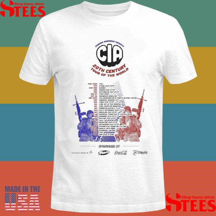 Comrade Workwear Cia World Tour 20th Century Tour Of The World Shirts
