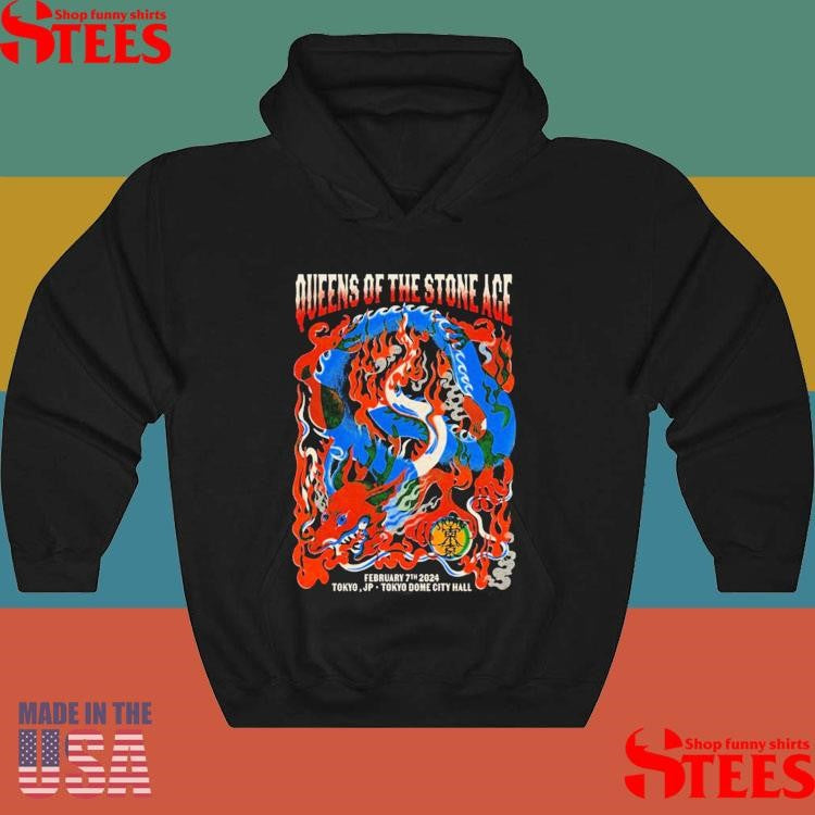 Concert Qotsa February 7th, 2024 Tokyo Dome City Hall In Tokyo, Japan Shirts