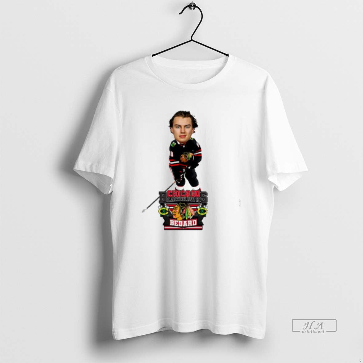 Official Connor Bedard Chicago Blackhawks Black Alternate Jersey Caricature T-Shirts, Hoodie, Sweatshirt | CiraTrend.com