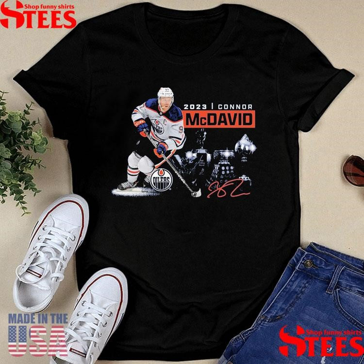 Connor Mcdavid Edmonton Oilers Historic Season 2023 Shirts