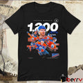 Connor Mcdavid Of The Edmonton Oilers Reaching 1,200 Career NHL Points Signature t-shirt