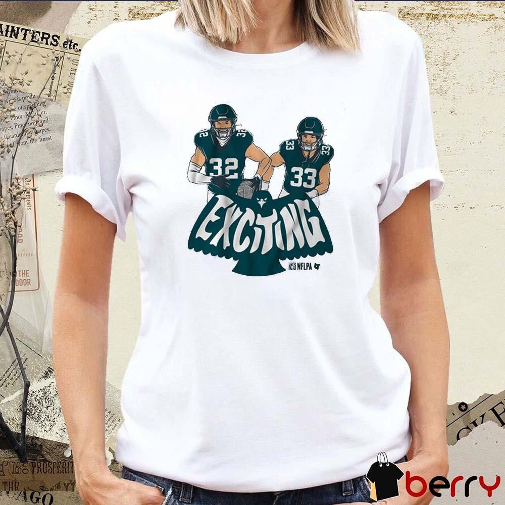 Cooper DeJean And Reed Blankenship Exciting Philadelphia Eagles NFL t-shirt