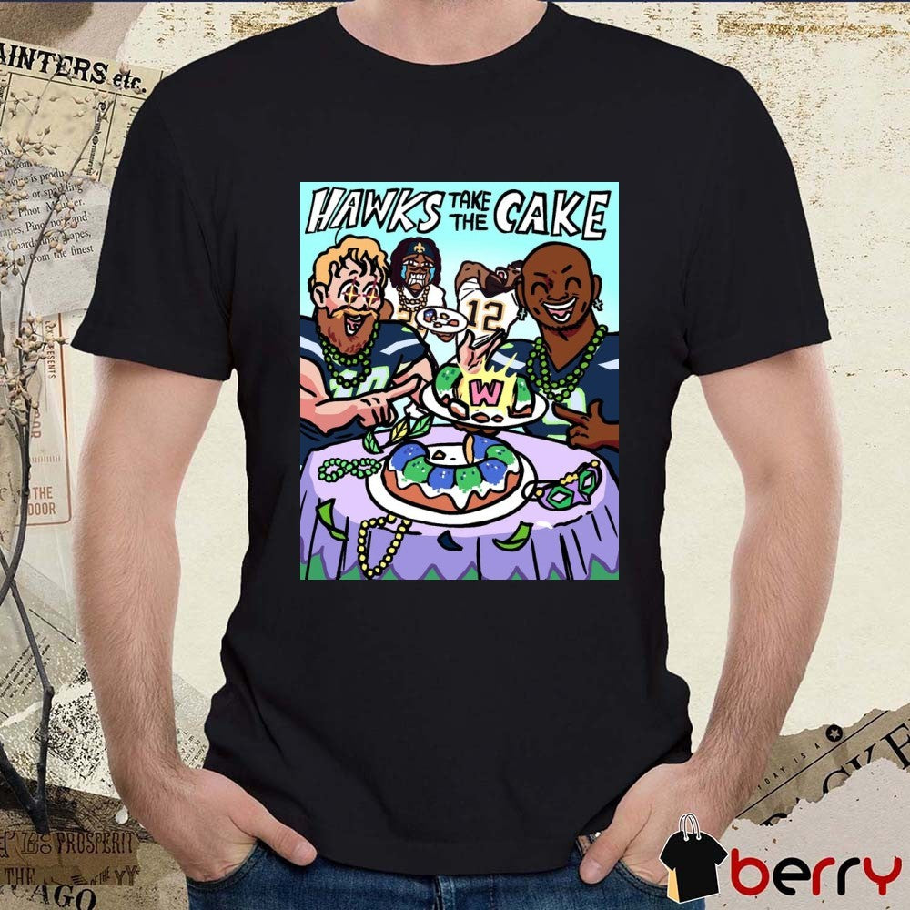 Cooper Kupp, Kenneth Walker III Seattle Seahawks Take The Cake Poster t-shirt