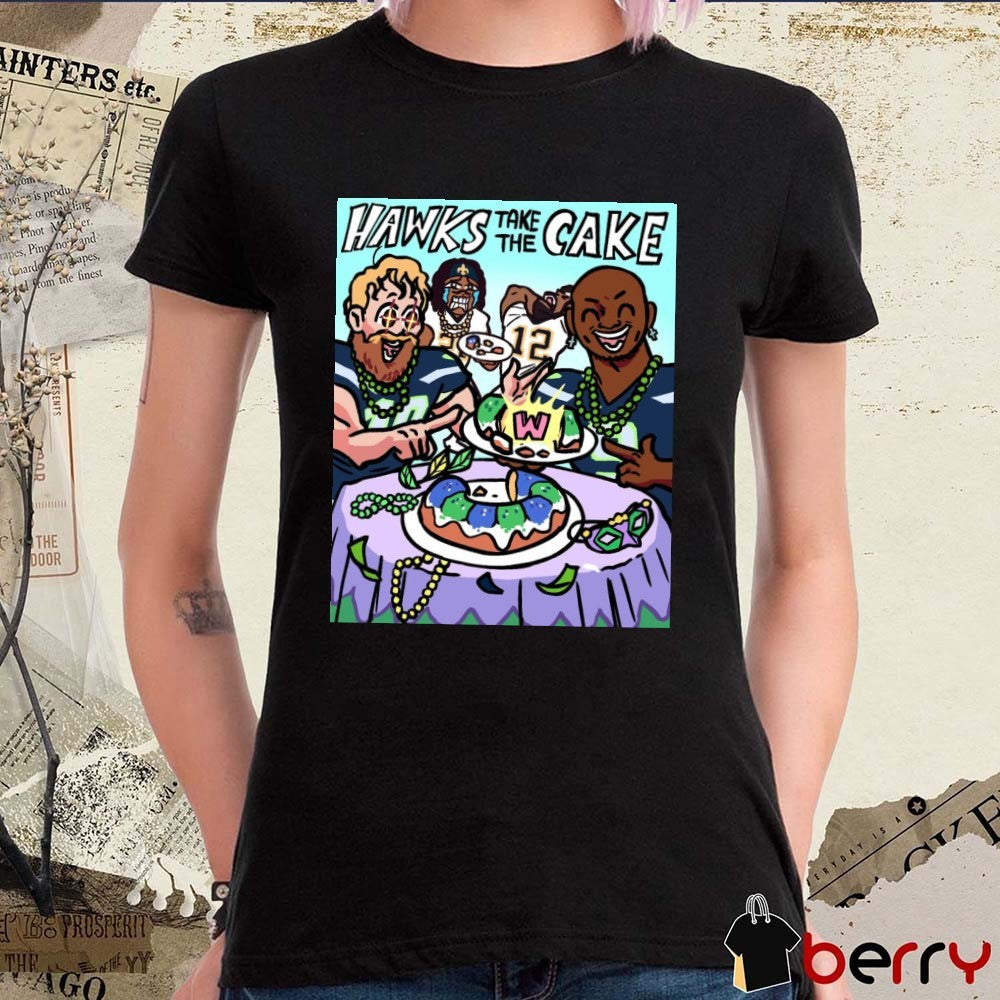 Cooper Kupp, Kenneth Walker III Seattle Seahawks Take The Cake Poster t-shirt