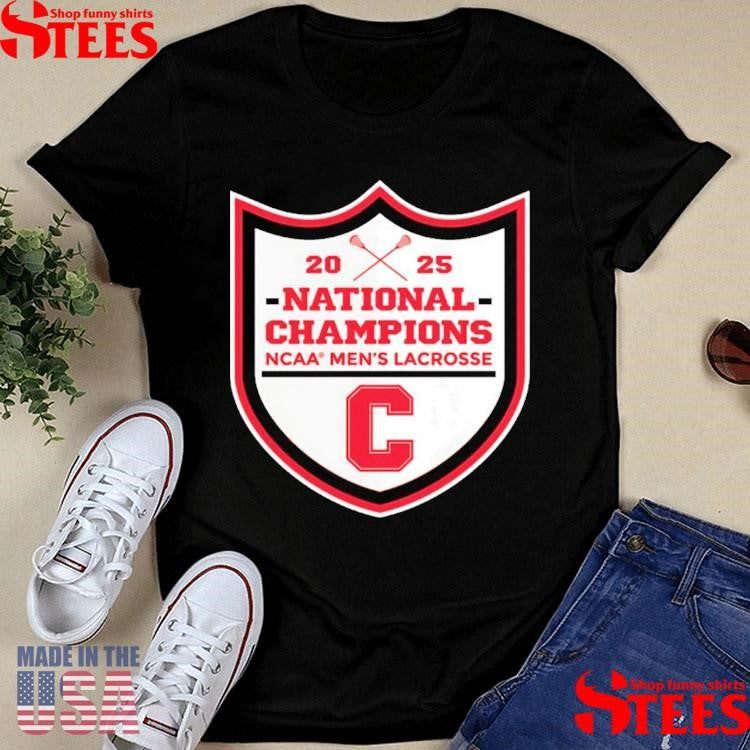 Cornell Big Red 2025 Ncaa Men’s Lacrosse National Champions Shirts