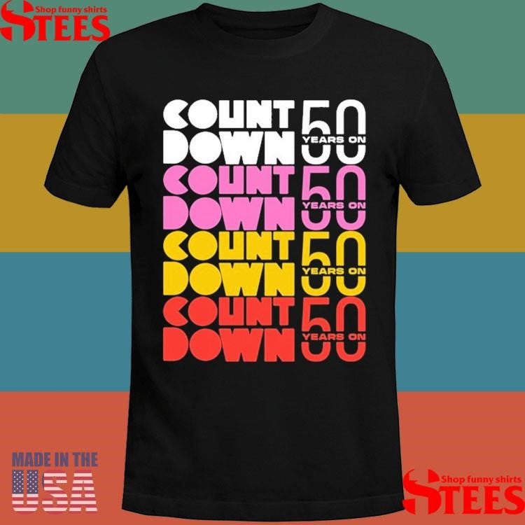 Countdown 50 Years On Shirts
