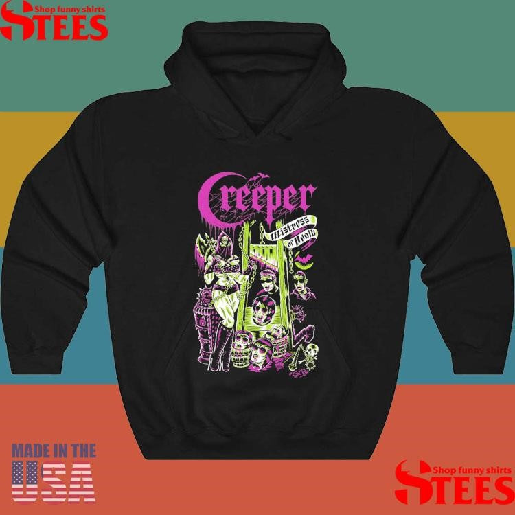 Creeper Mistress Of Death Sol Rac T-shirts
