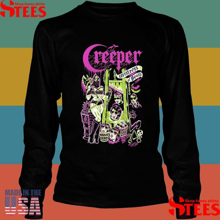 Creeper Mistress Of Death Sol Rac T-shirts