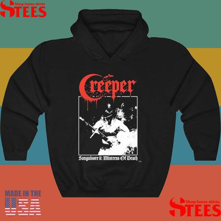 Creeper Sanguivore Mistress Of Death T-shirts