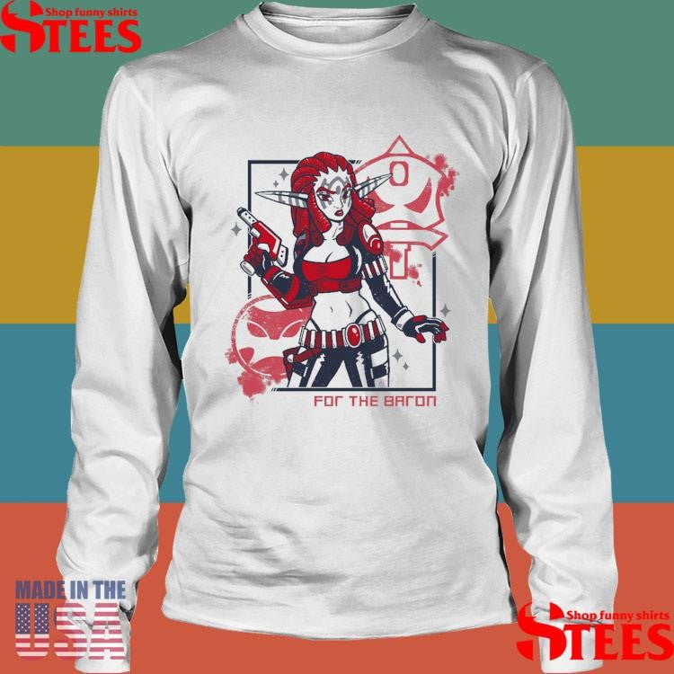 Crimson Captain Peppermint Bubble Shirts