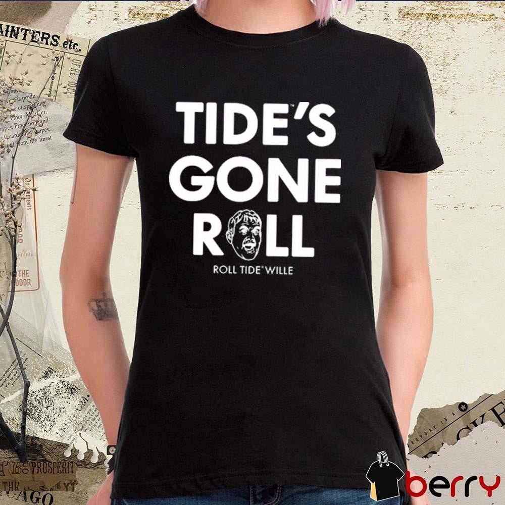 Crimson Locker Tide’s Gone Roll Roll Tide Wille 2024 t-shirt