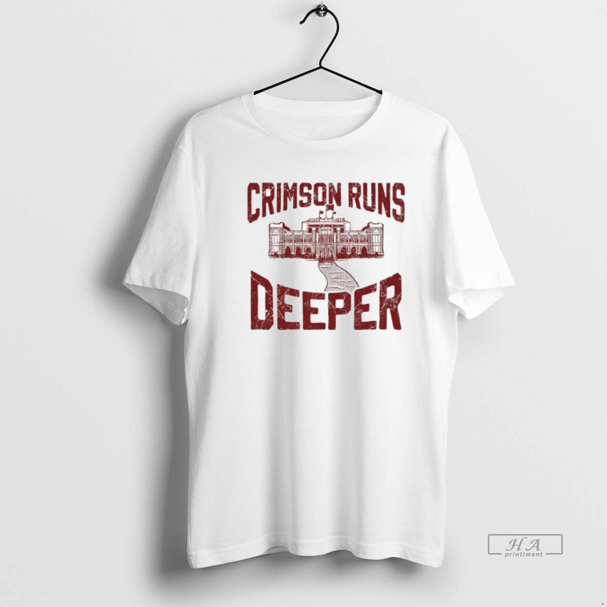 Official Crimson Runs Deeper Vintage T-Shirts, Hoodie, Sweatshirt | CiraTrend.com