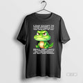 Official Crocodile I Was Taught To Think Before I Act So If I Smack The T-Shirts, Hoodie, Sweatshirt | CiraTrend.com