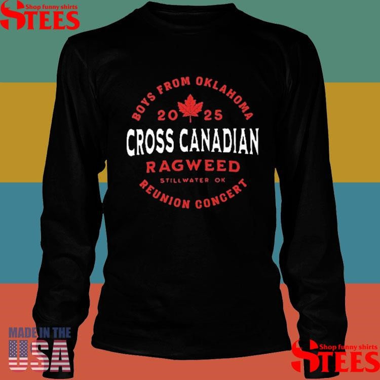 Cross Canadian Ragweed Boys From Oklahoma Reunion Concert 2025 Shirts