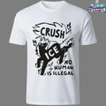 Crush Ice No Human Is Illegal Horse T-Shirts
