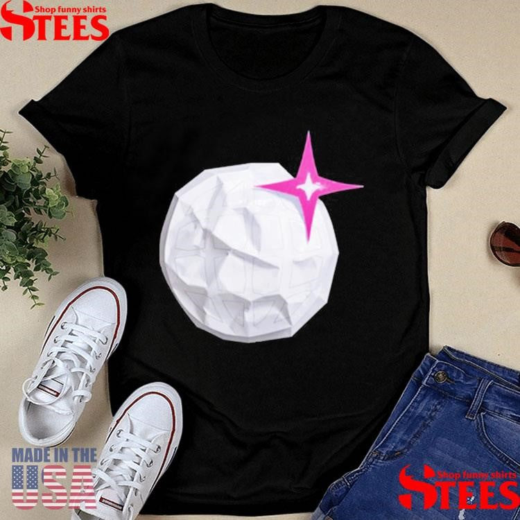 Crushed Paper Disco Ball T-shirts