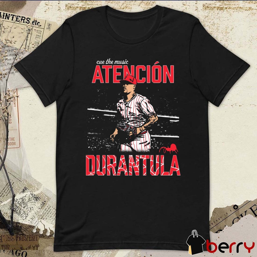 Cue The Music Atencion Durantula Jhoan Duran Philadelphia Phillies MLB Painting t-shirt