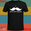Cursive I You For Bacon Shirts