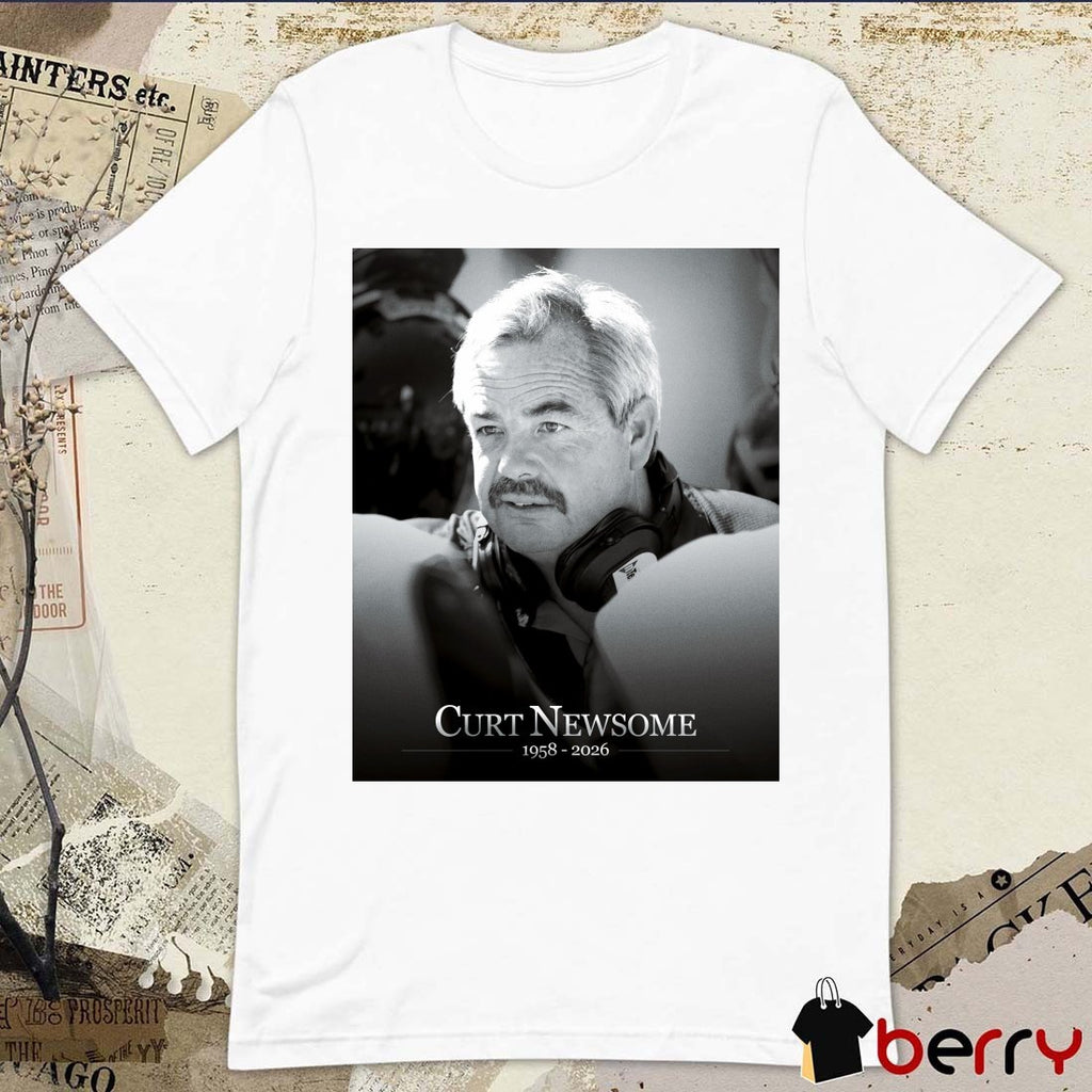 Curt Newsome 1958 – 2026 Virginia Tech Football Poster t-shirt