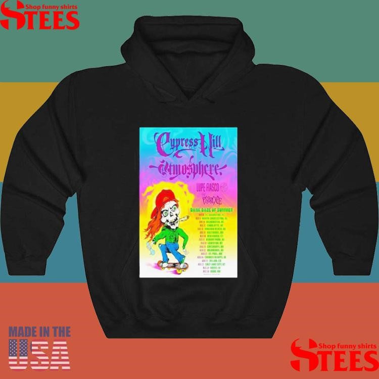 Cypress Hill Dank Daze Of Summer 2025 Poster Shirts